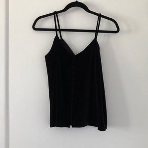 Express velvet tank